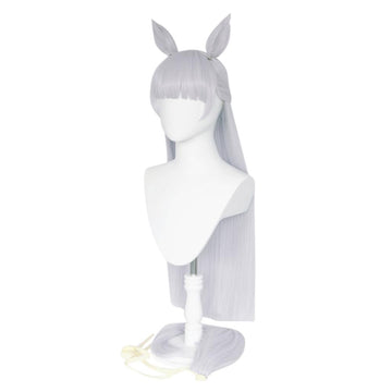 Anime Pretty Derby Gold Ship Cosplay Peluca Cabello Sintético Resistente al Calor Carnival Halloween Fiesta